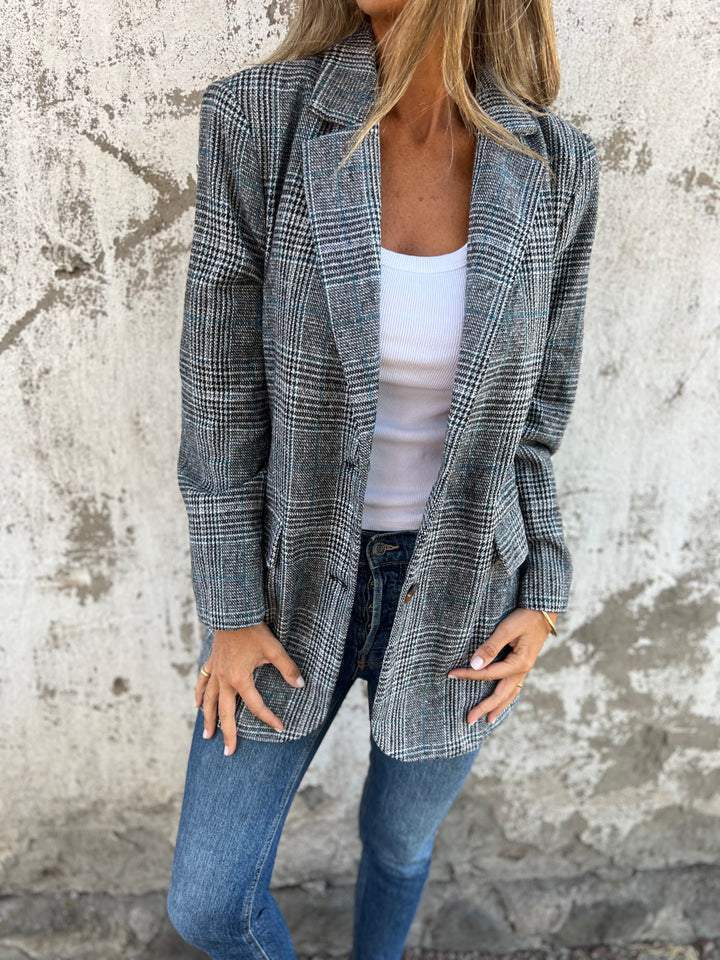 Veste Blazer | Coupe Ample Rétro-Chic