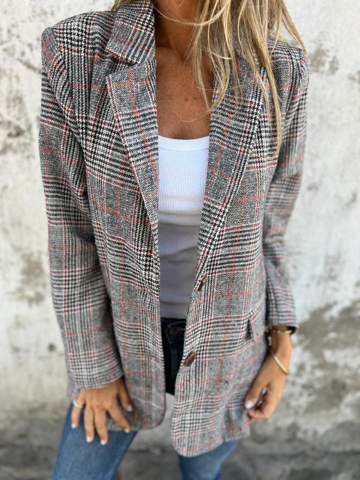 Veste Blazer | Coupe Ample Rétro-Chic