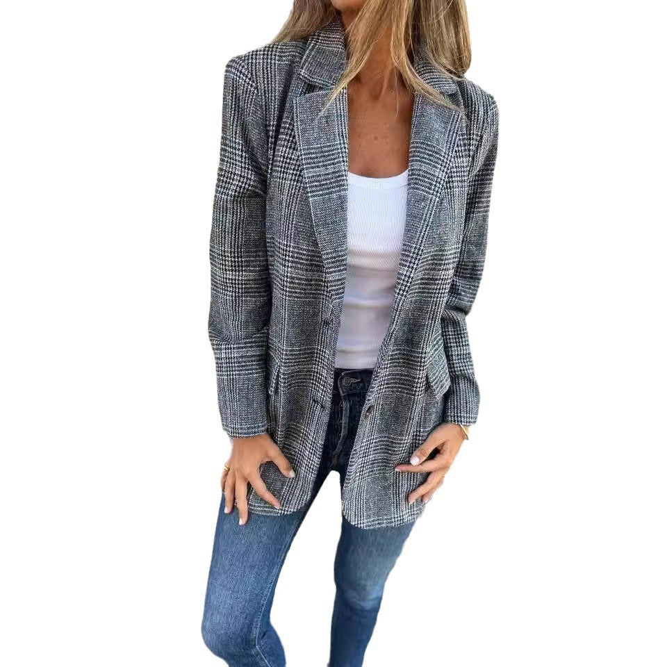 Veste Blazer | Coupe Ample Rétro-Chic