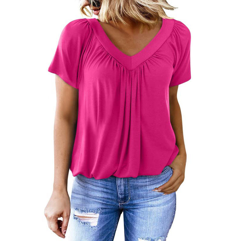 T-shirt en Col V