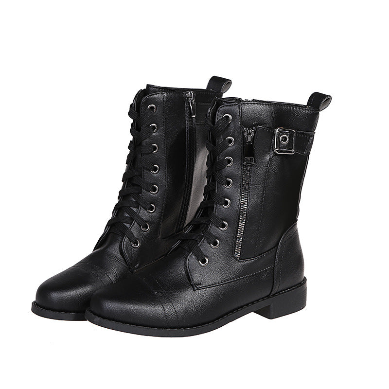 Bottes Élégantes à Lacets