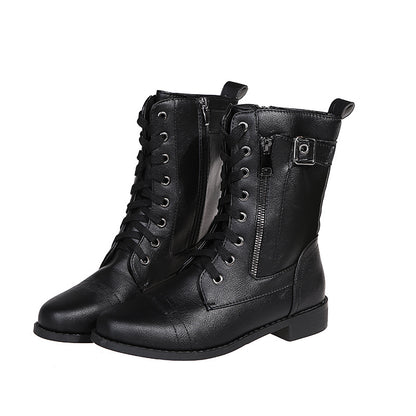 Bottes Élégantes à Lacets