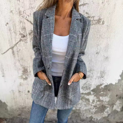 Veste Blazer | Coupe Ample Rétro-Chic
